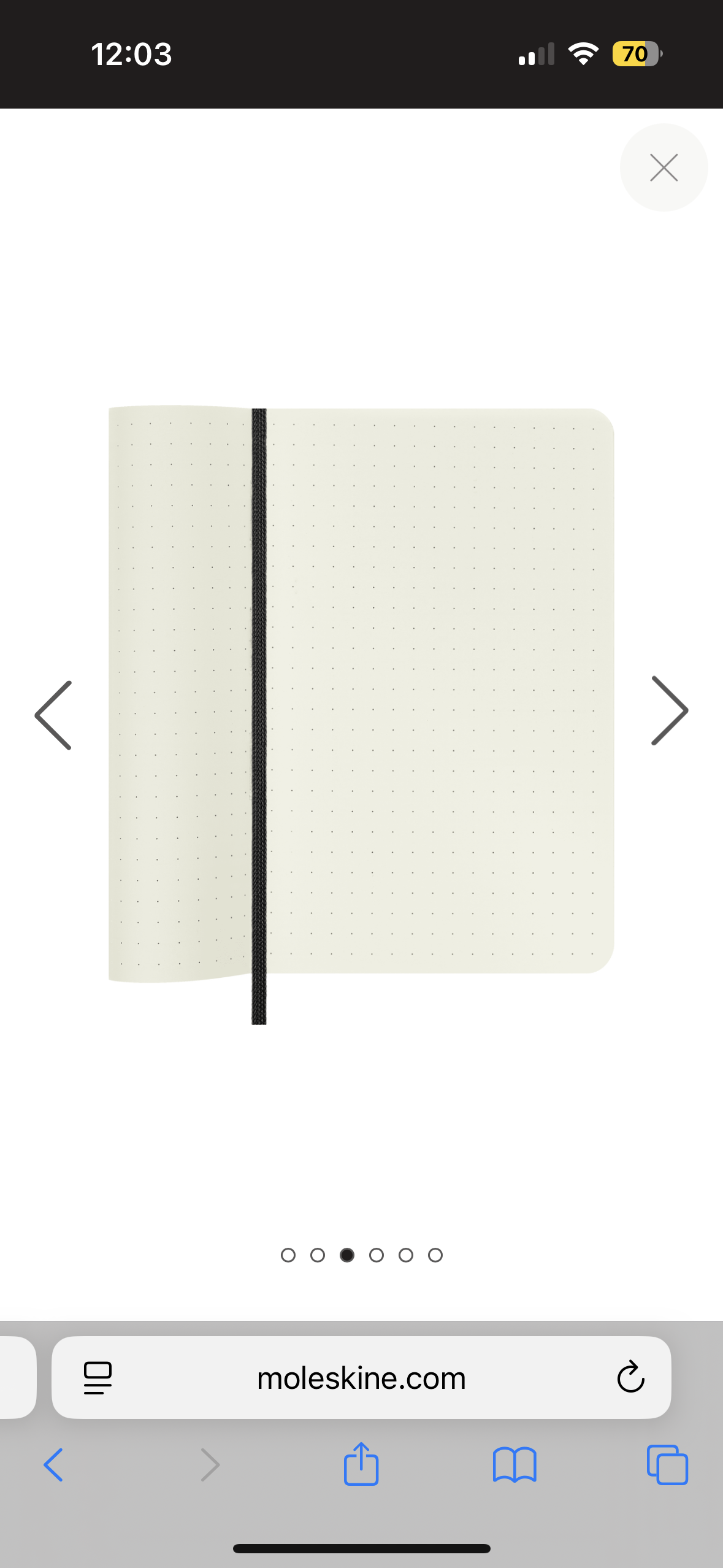 Taccuino Classico copertina rigida Moleskin formato pocket 9x14