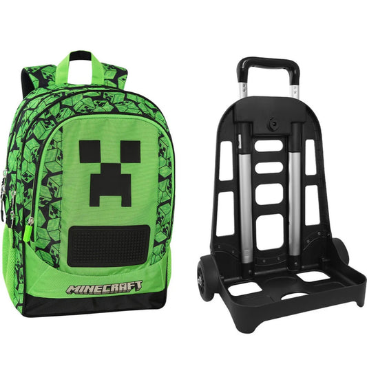 Zaino Trolley staccabile Minecraft