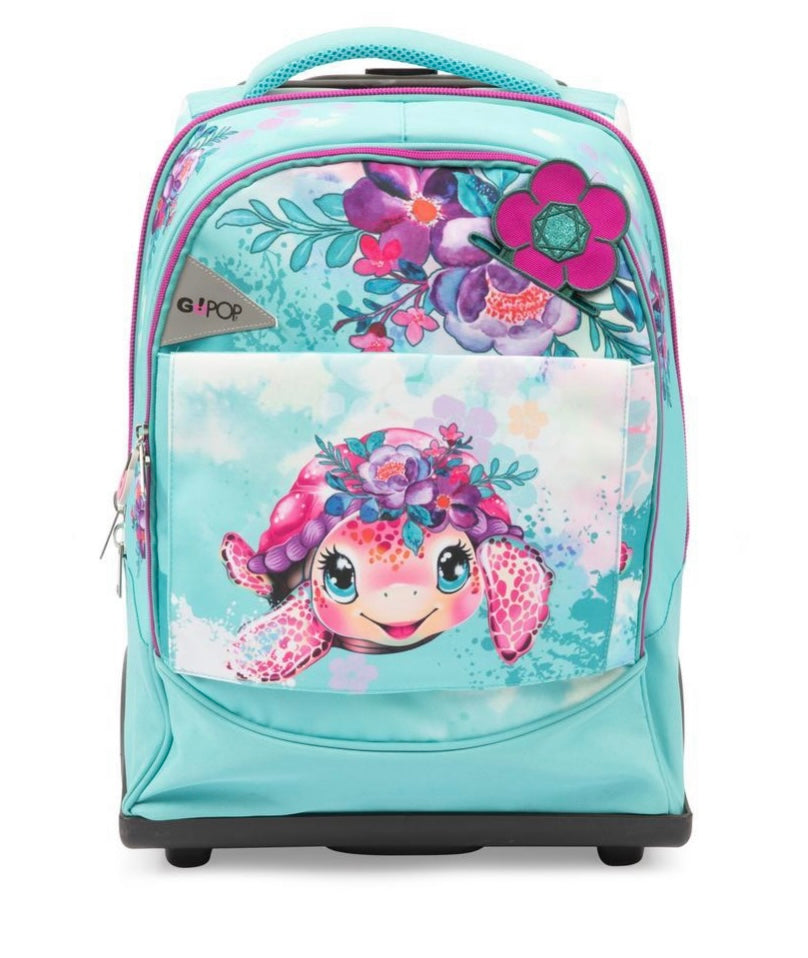 Zaino Trolley GoPop Turtle Bloom CT Creative