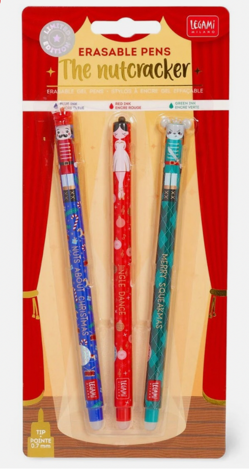 Penne cancellabili limited edition Natale 2025 Legami