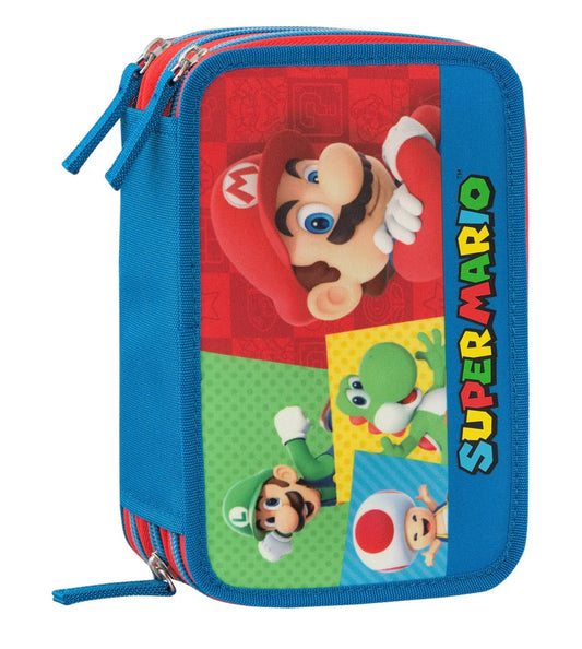 Astuccio 3 cerniere Super Mario
