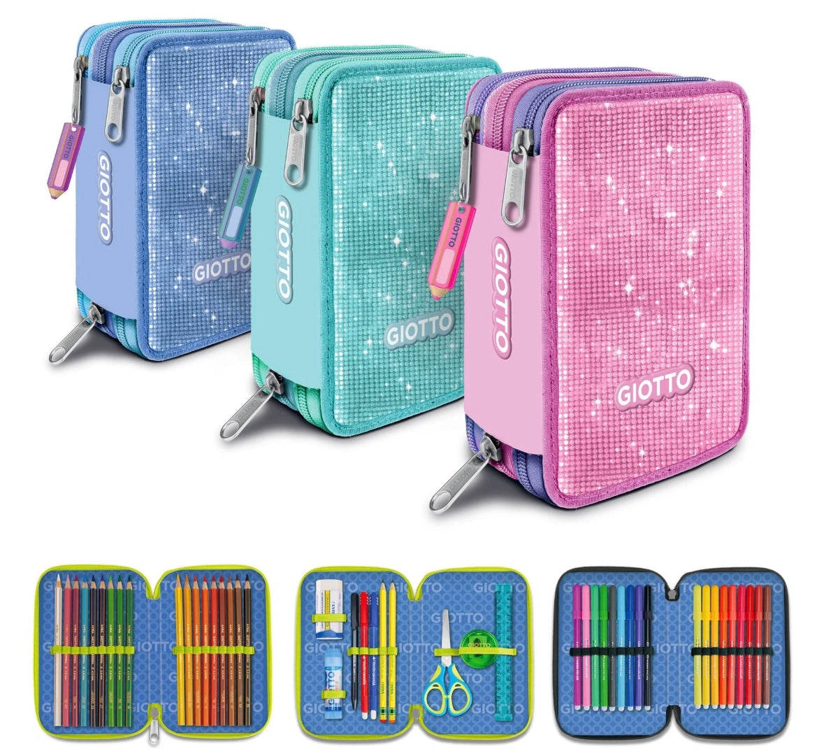 Astuccio 3 cerniere Giotto
