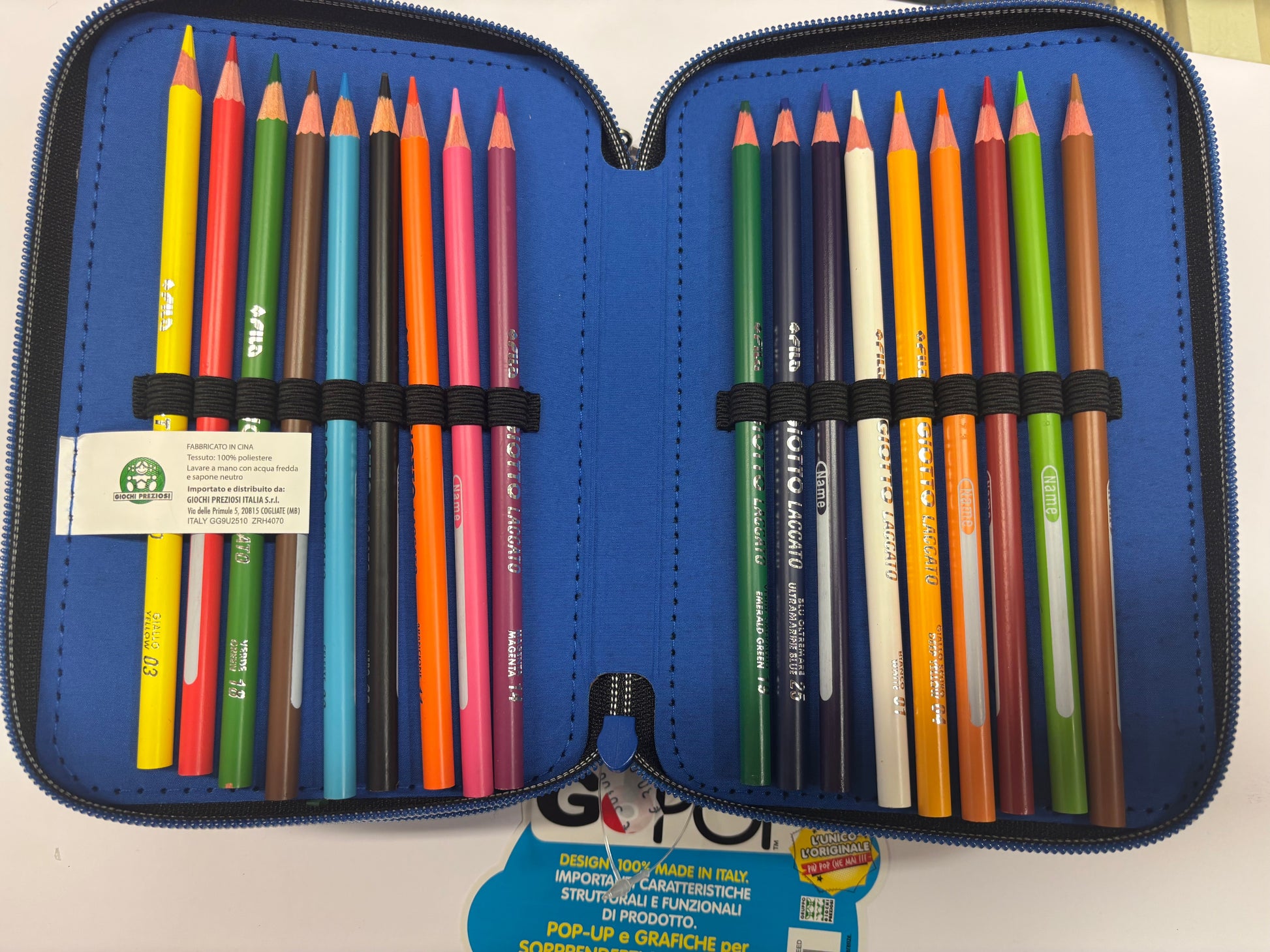 GOPOP Astuccio 3 Cerniere Giochi Preziosi CT Creative