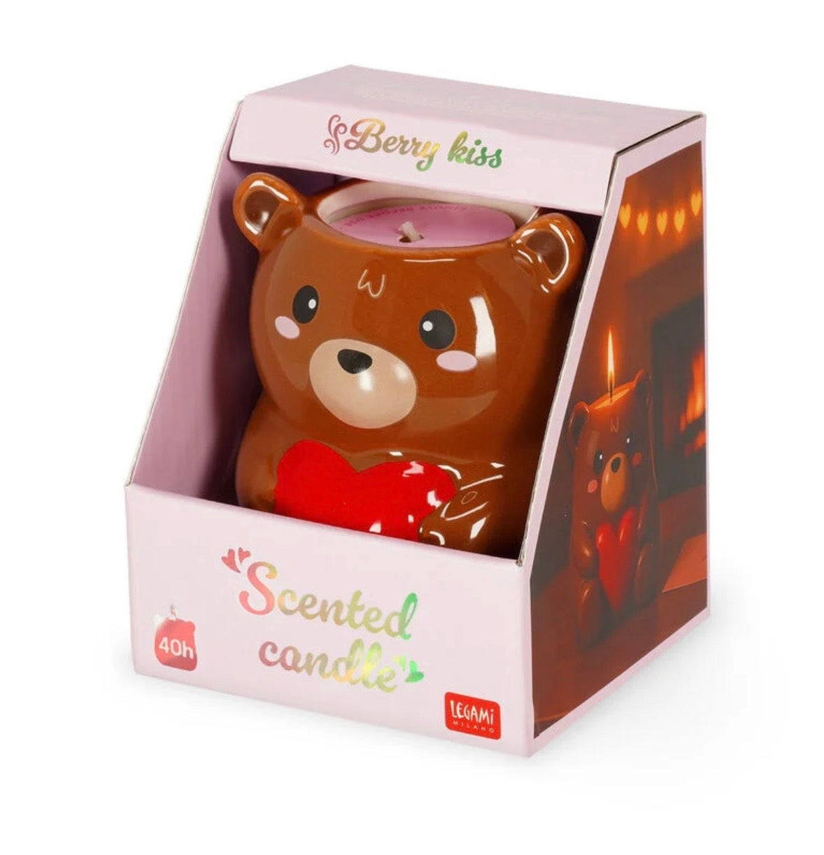 Candela Profumata Love is in the Air - Teddy Bear - Scented Candle