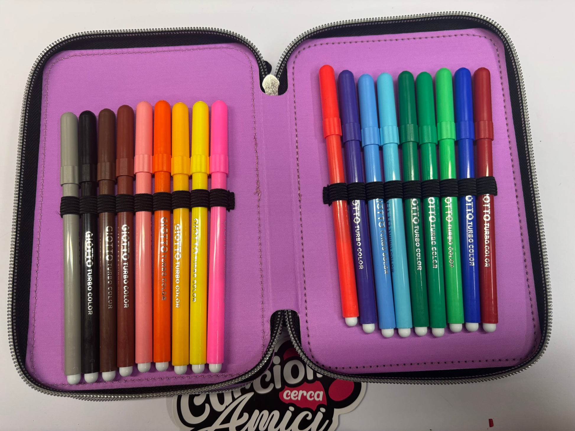 Astuccio 3 cerniere cuccioli cerca amici CT Creative