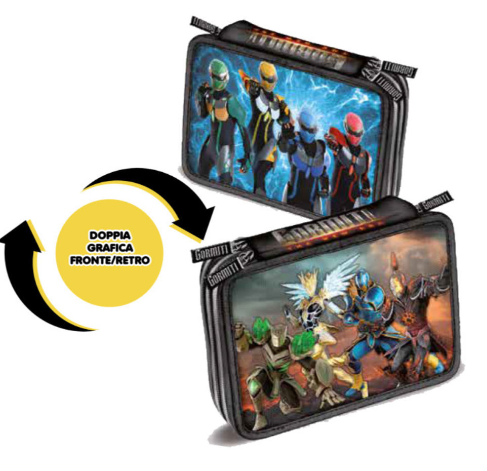 Astuccio 3 cerniere Gormiti CT Creative