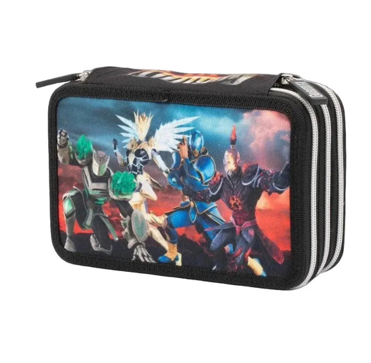 Astuccio tre cerniere Gormiti