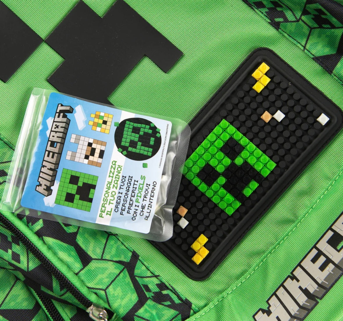 Zaino Trolley staccabile Minecraft