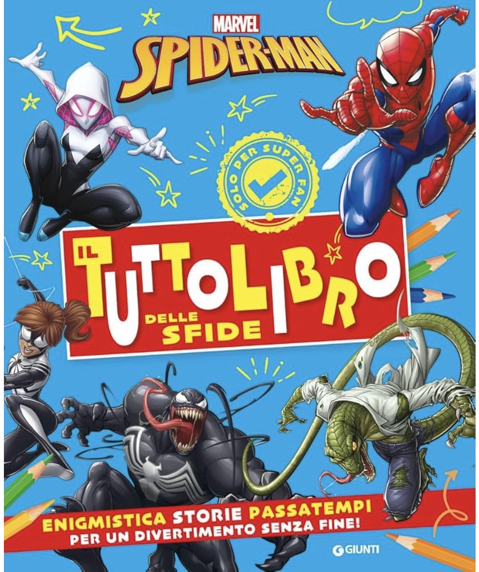 Spiderman. Il tuttolibro delle sfide. Ediz. a colori