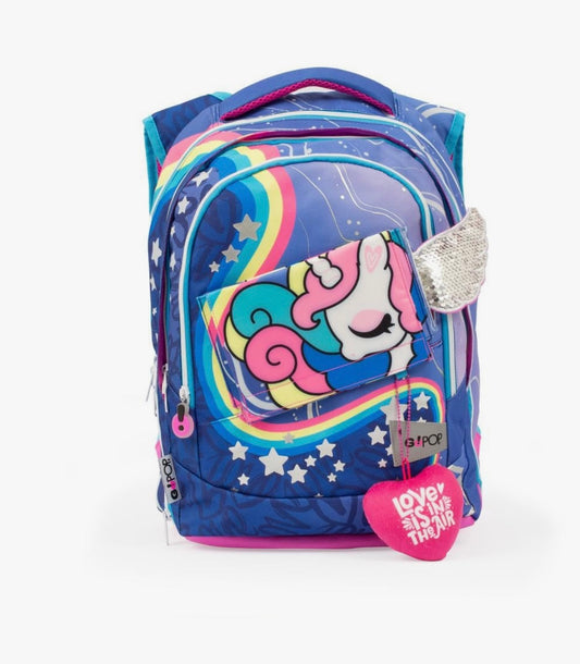 Zaino GoPop Round Unicorno