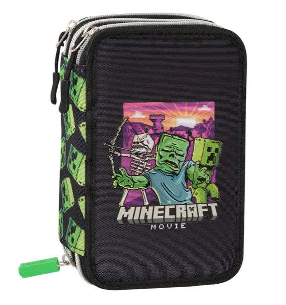 Astuccio 3 cerniere Minecraft Movie