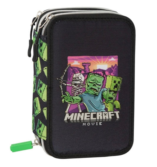Astuccio 3 cerniere Minecraft Movie