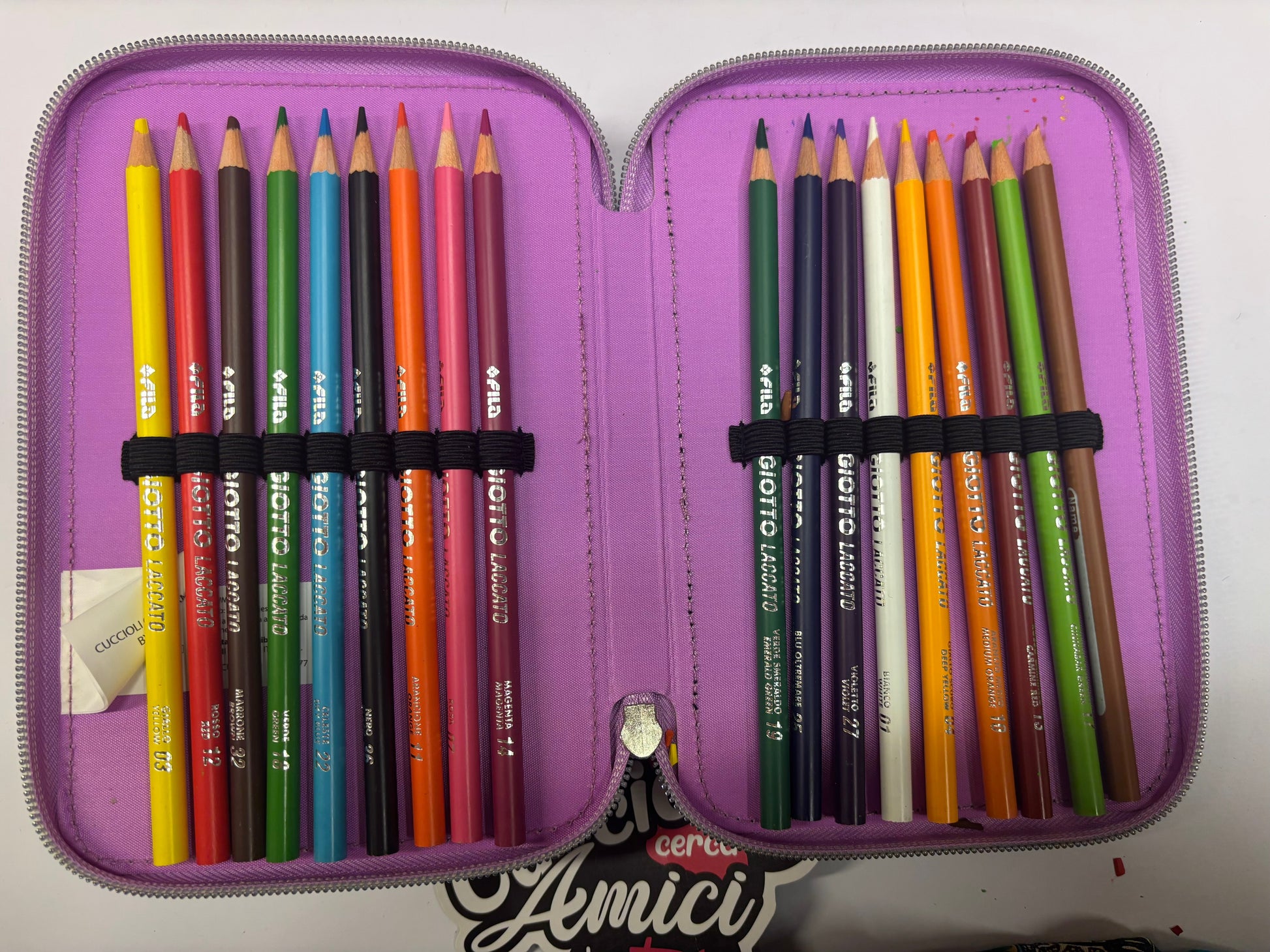 Astuccio 3 cerniere cuccioli cerca amici CT Creative