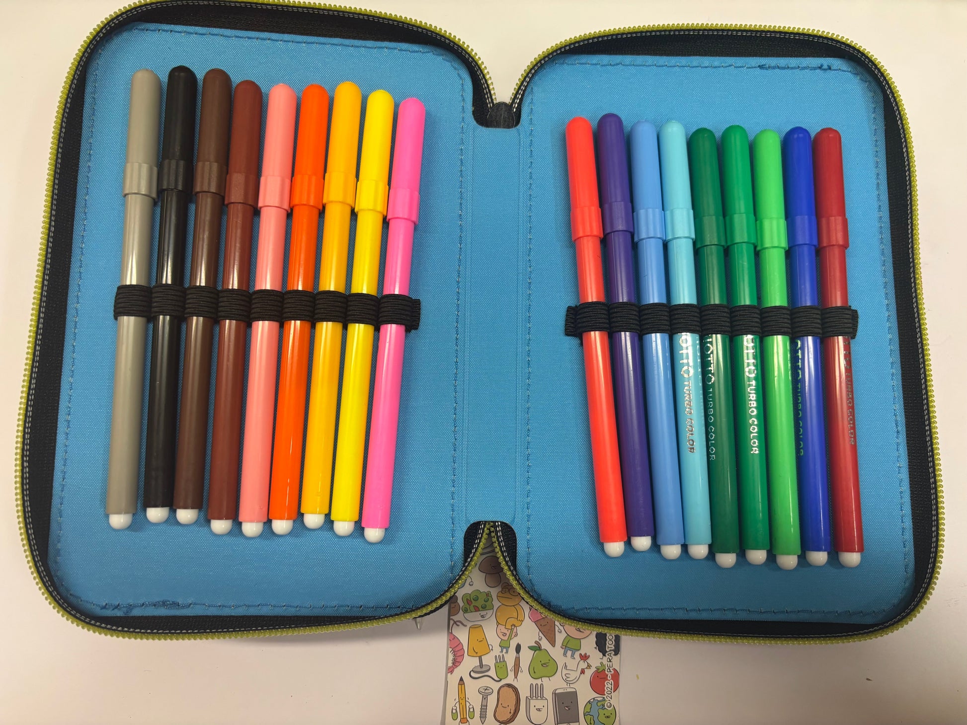 Astuccio 3 cerniere Pera Toons CT Creative