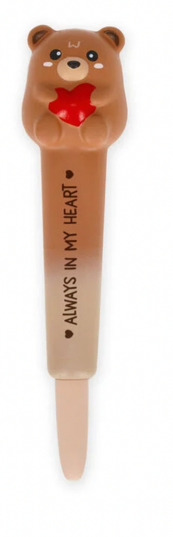 Penna Gel Antistress Teddy Bear "Always in my Heart" - Squeezies