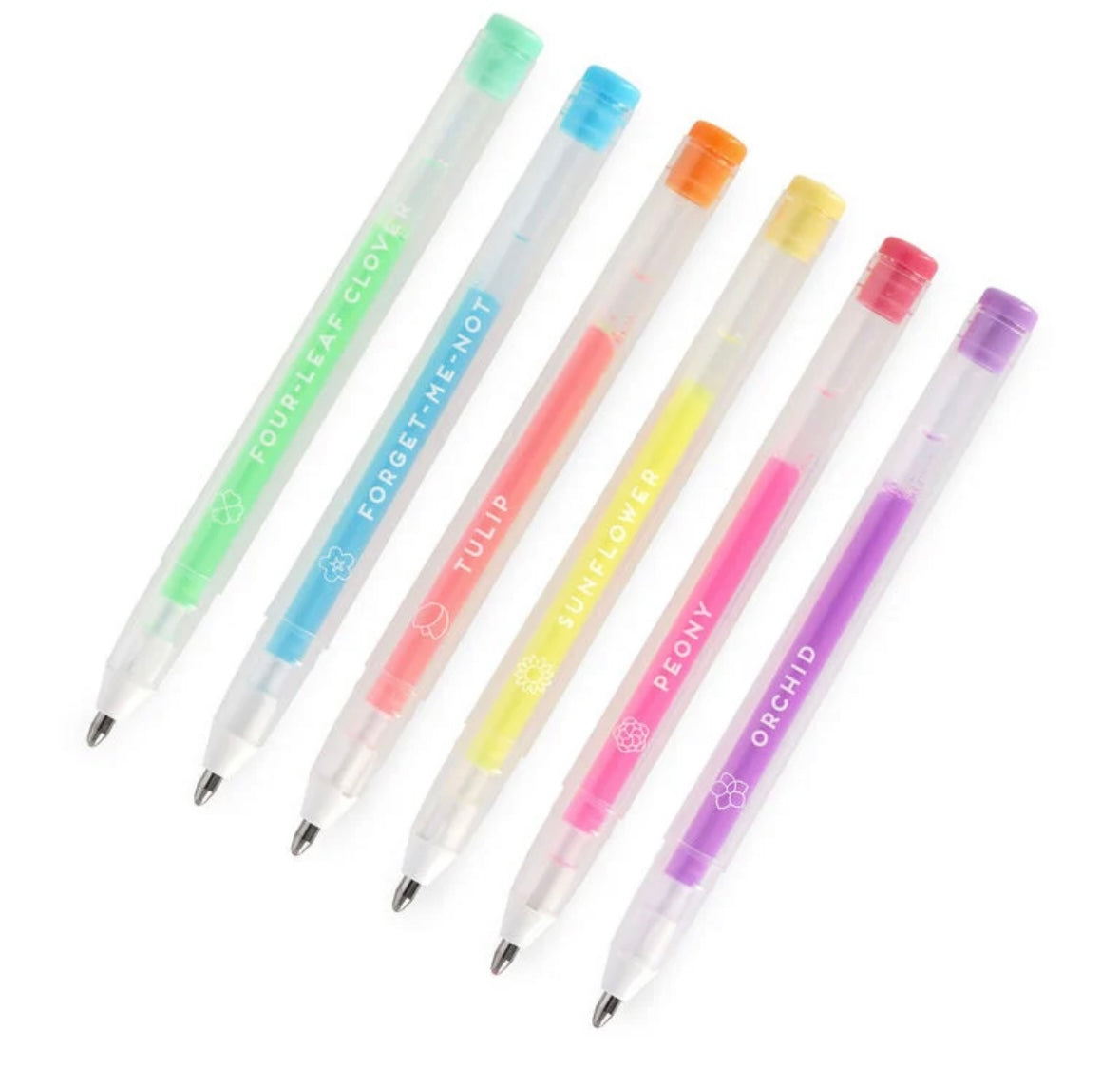 Set di 6 penne gel pastello- Spring Is in the Air