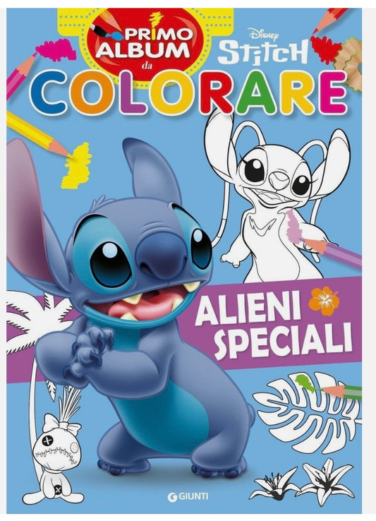Alieni speciali. Stitch. Primo album da colorare. Ediz. a colori