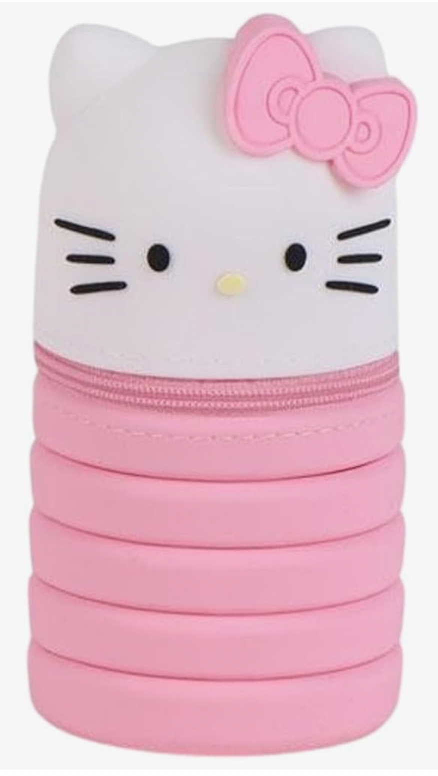 Astuccio verticale in silicone Hello Kitty ￼
