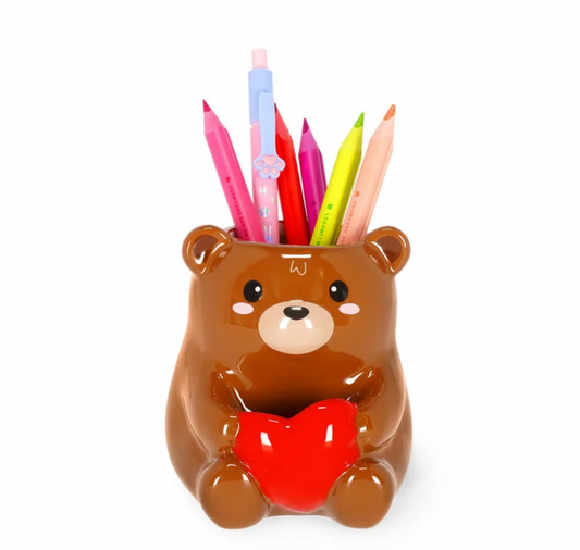 Portapenne in Ceramica - Desk Friends