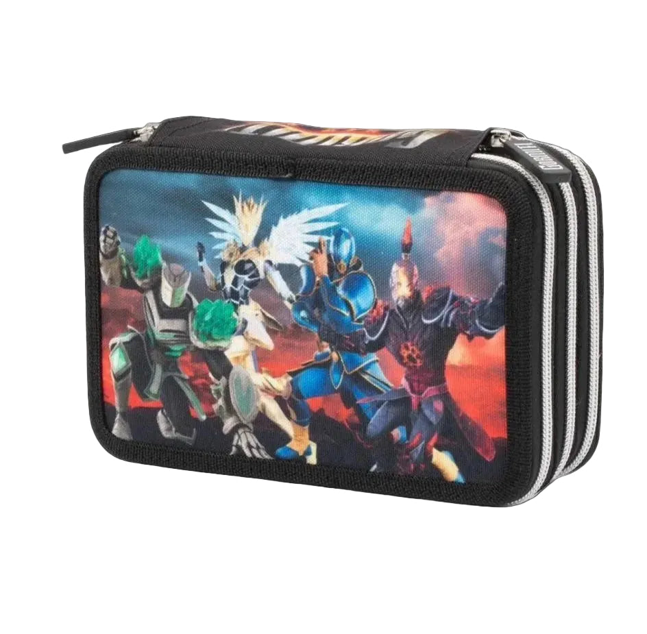 Astuccio tre cerniere Gormiti