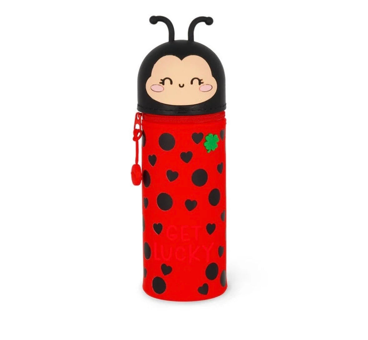 Astuccio 2-in-1 in silicone, Ladybug “Get Lucky”