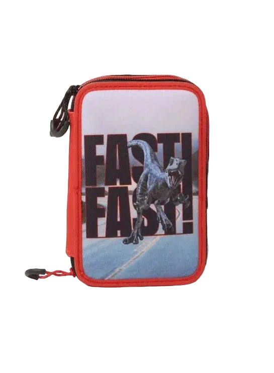 Astuccio tre cerniere Jurassic World